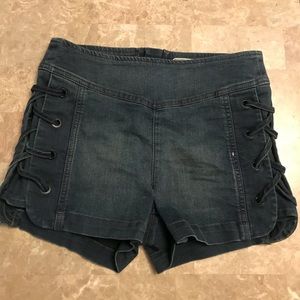 Free People Jean Shorts